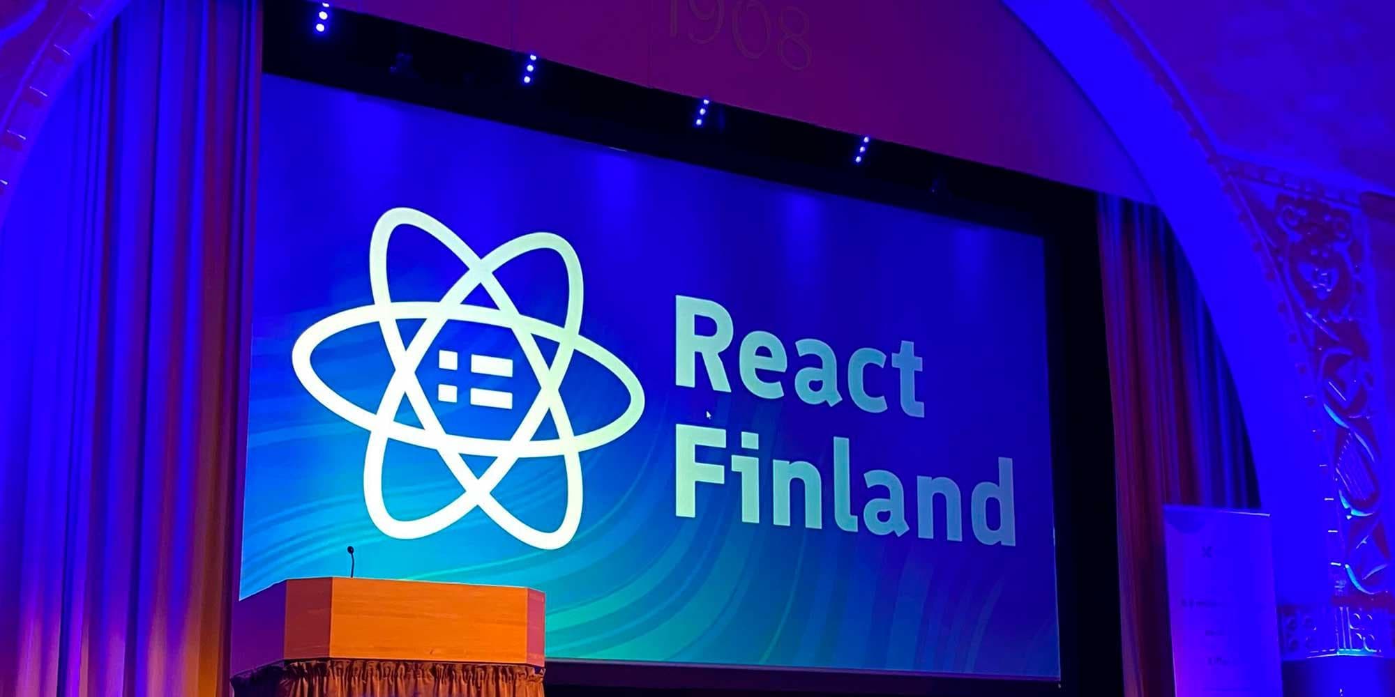 React Finland 2022 – A short review
